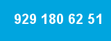 929 180 62 51 929 180 62 51